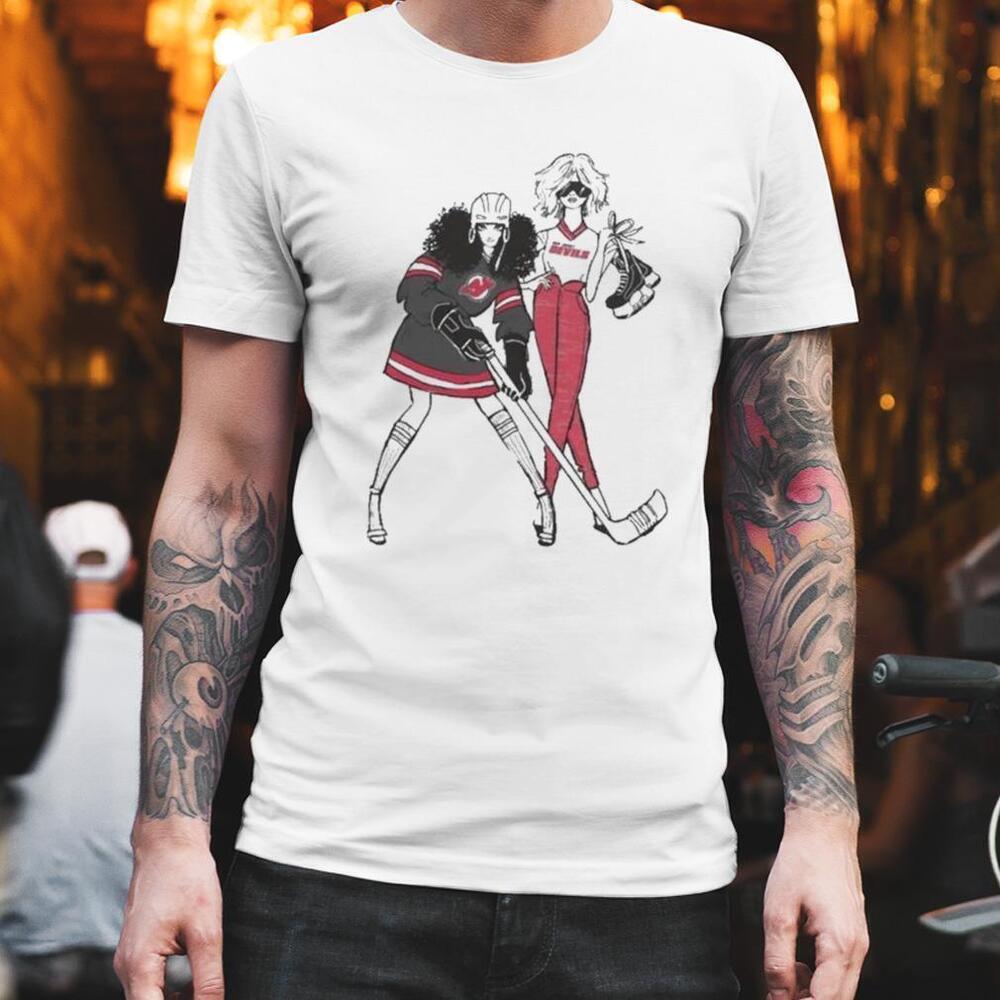 New Jersey Devils Giii 4Her By Carl Banks Hockey Girls Tshirt